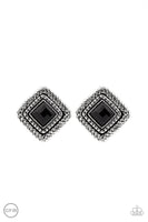 Fashion Square - Black (Clip-On)