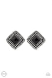 Fashion Square - Black (Clip-On)