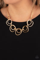 Asymmetrical Adornment - Gold